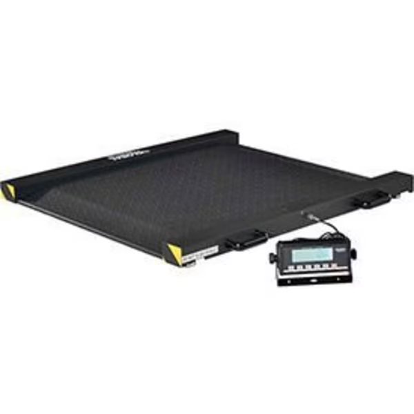 34-7/8L x 36-15/16W x 2-3/4H Digital Floor Scale, 1,000 lb. x 0.5 lb., Global Industrial, Mfr#: 318506